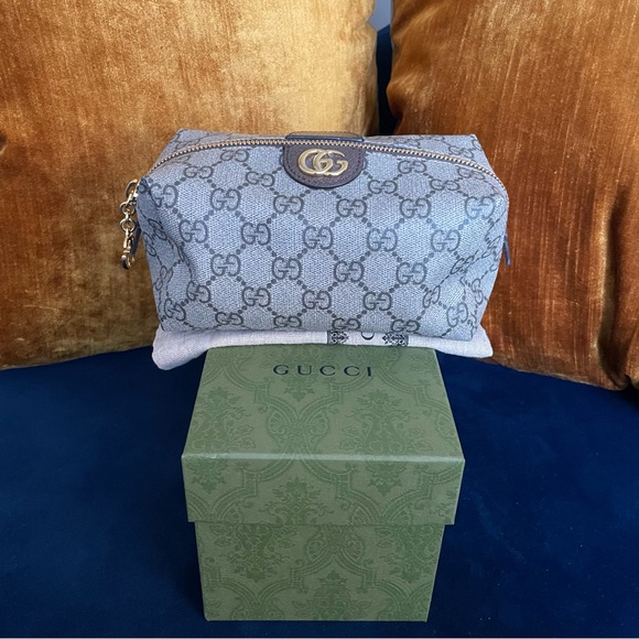 Gucci Ophidia GG Supreme Make Up Bag - Picture 1 of 10